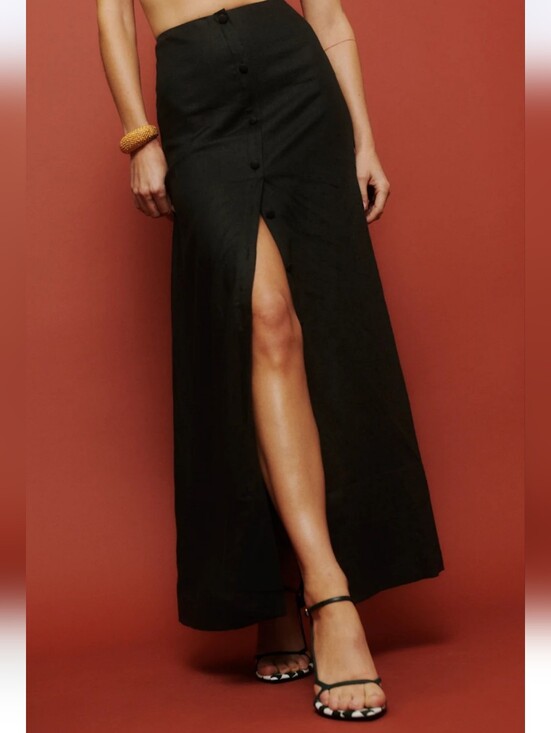 Reformation Dresses & Skirts - Reformation Andi Linen Maxi Skirt